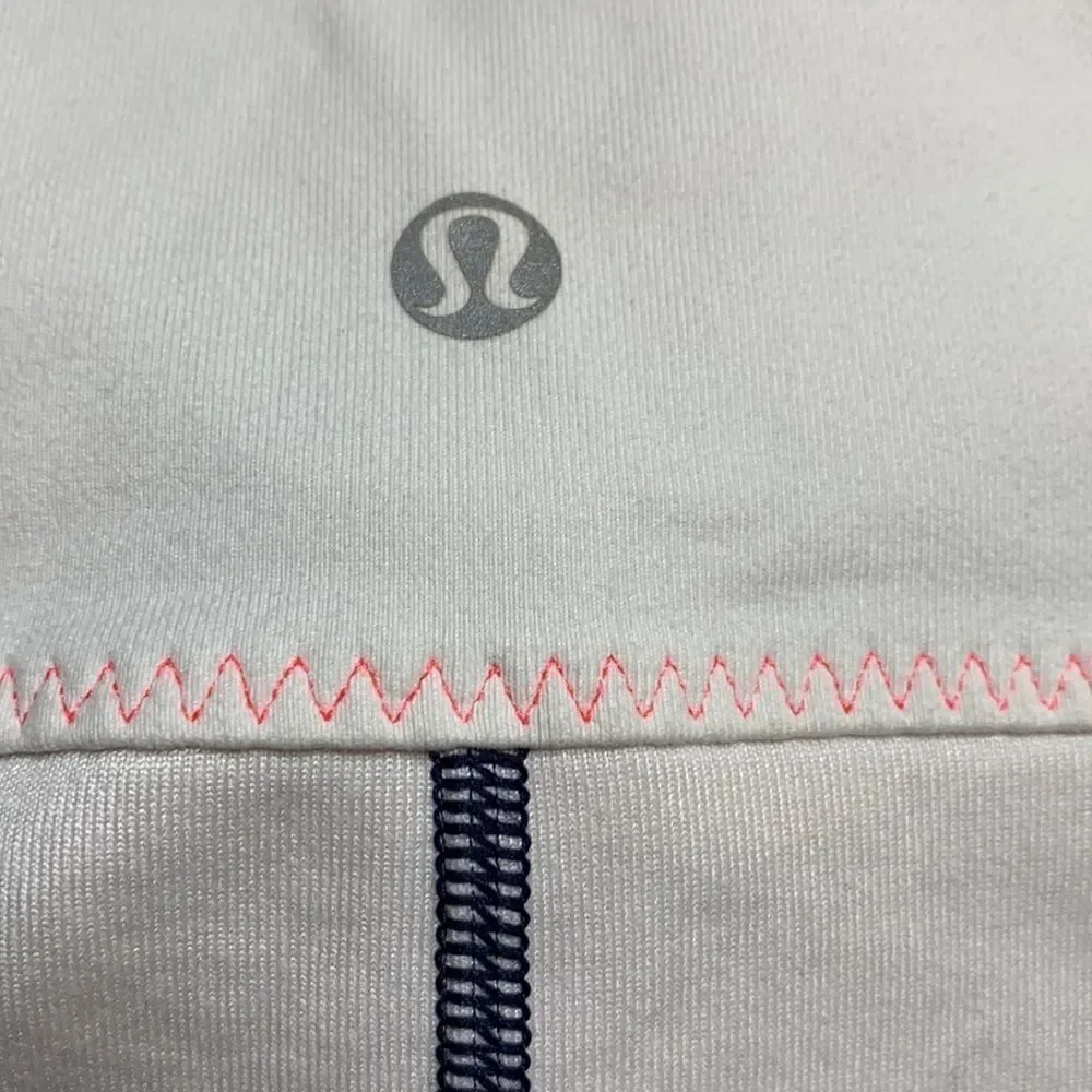 Lululemon Scoop Me Up Tank Mirage Indigo /White 4‎